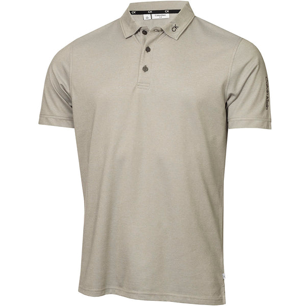 Calvin Klein Concord Polo Shirt - Cameo Green Marl