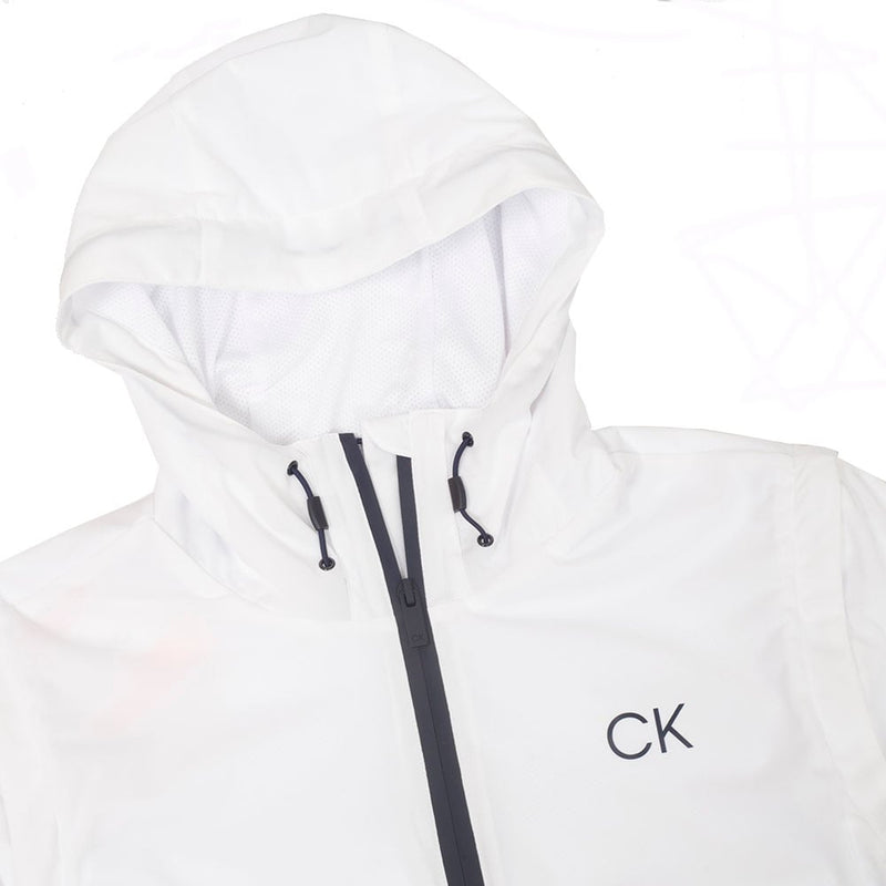 Calvin Klein Convertible Windbreaker - White