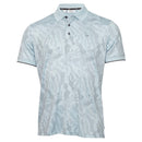 Calvin Klein Course Print Polo Shirt - Artic Ice