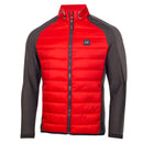 Calvin Klein Dynamo Tech Knit Jacket - Urban/Cardinal Red