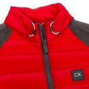 Calvin Klein Dynamo Tech Knit Jacket - Urban/Cardinal Red