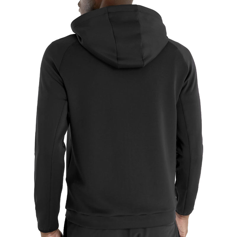 Calvin Klein Fracture Hooded Full Zip Jacket - Black
