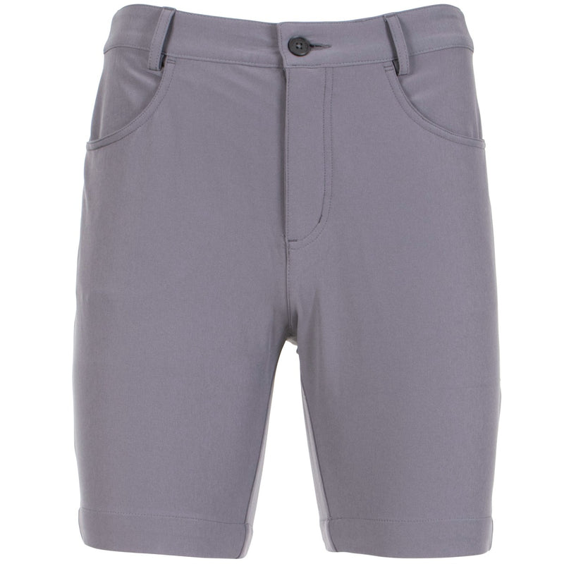 Calvin Klein Genius 4-Way Stretch Tapered Shorts - Silver