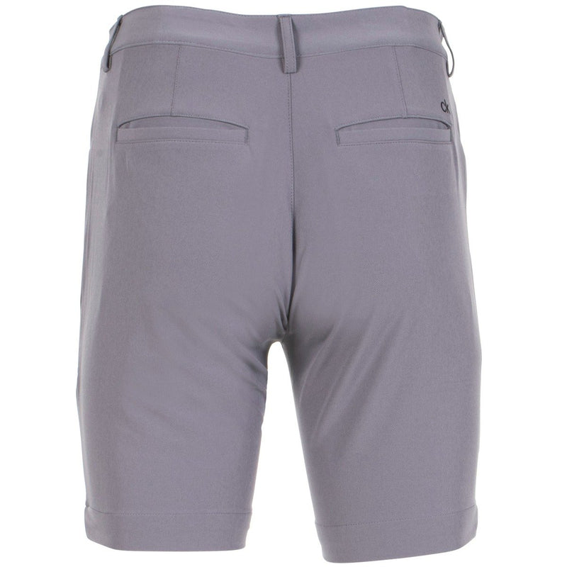 Calvin Klein Genius 4-Way Stretch Tapered Shorts - Silver