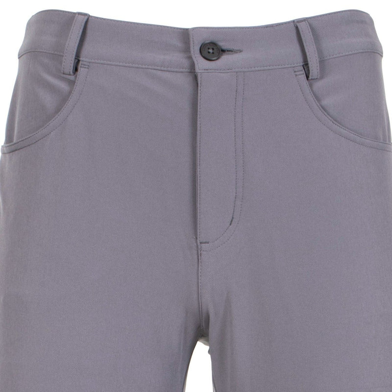 Calvin Klein Genius 4-Way Stretch Tapered Shorts - Silver