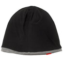 Calvin Klein Large Monogram Reversible Beanie - Silver Marl