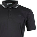 Calvin Klein Madison Tech Polo Shirt - Charcoal Marl