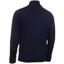 Calvin Klein Magnet 1/2 Zip Lined Sweater - Navy/Blaze