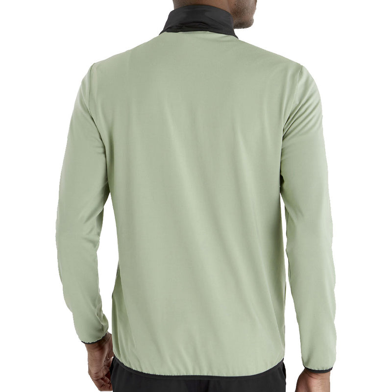 Calvin Klein Malden 1/4 Zip Pullover - Cameo Green