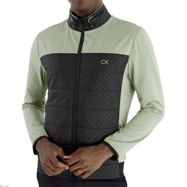 Calvin Klein Malden Hybrid Jacket - Cameo Green