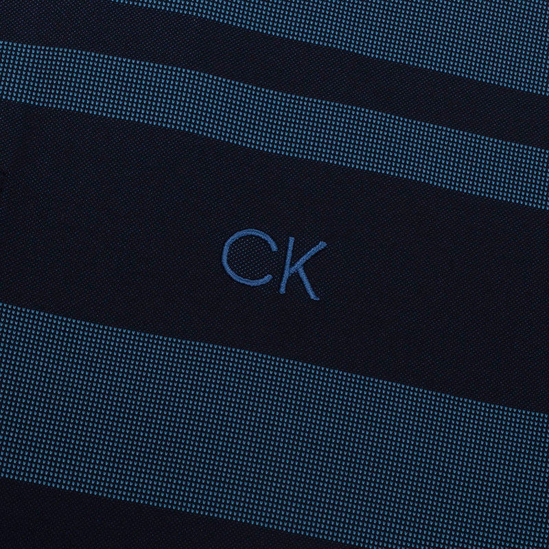 Calvin Klein Marina Polo Shirt - Navy/Ocean Blue