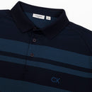 Calvin Klein Marina Polo Shirt - Navy/Ocean Blue