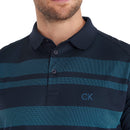 Calvin Klein Marina Polo Shirt - Navy/Ocean Blue