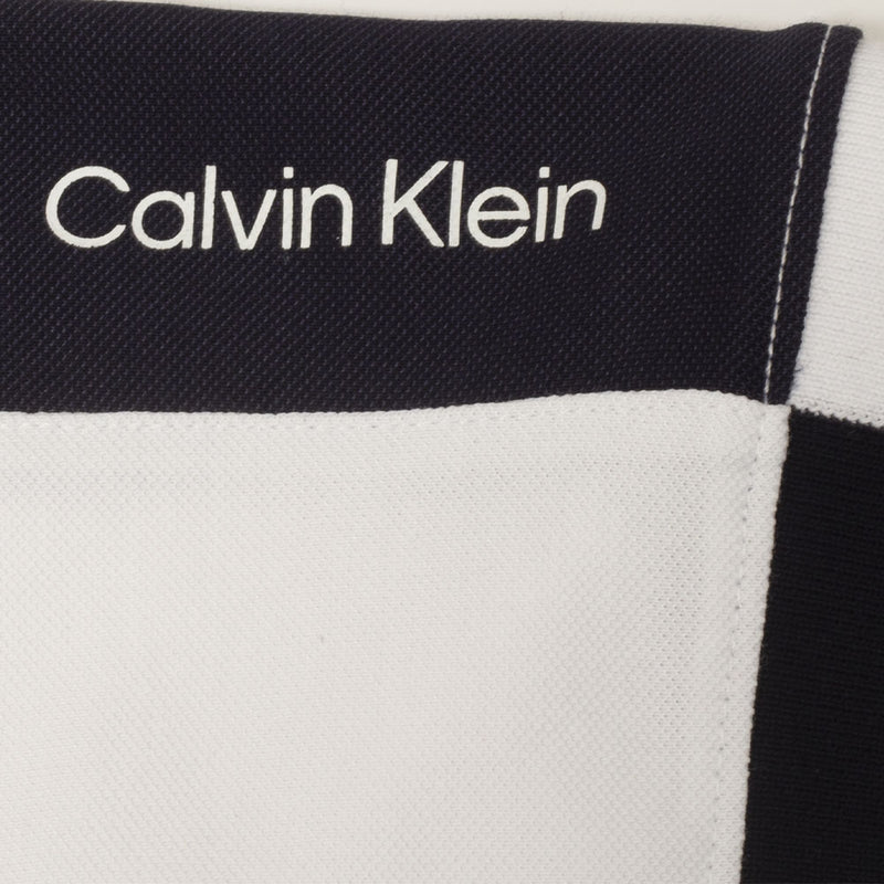 Calvin Klein Miles Polo Shirt - White/Navy