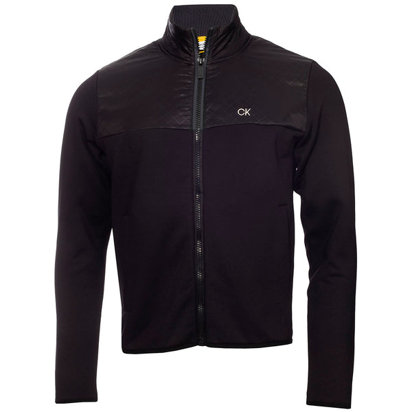 Calvin Klein Monte Full Zip Layering Jacket - Black