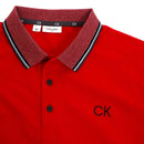 Calvin Klein Monterey Polo Shirt - Cardinal Red