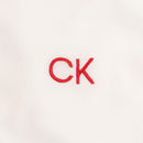 Calvin Klein Monterey Polo Shirt - White/Cardinal Red