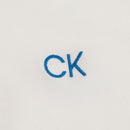 Calvin Klein Monterey Polo Shirt - White/Ocean Blue
