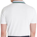 Calvin Klein Monterey Polo Shirt - White/Ocean Blue