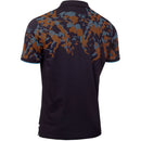 Calvin Klein Nashua Printed Polo Shirt - Navy