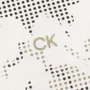 Calvin Klein Nashua Printed Polo Shirt - White/Black