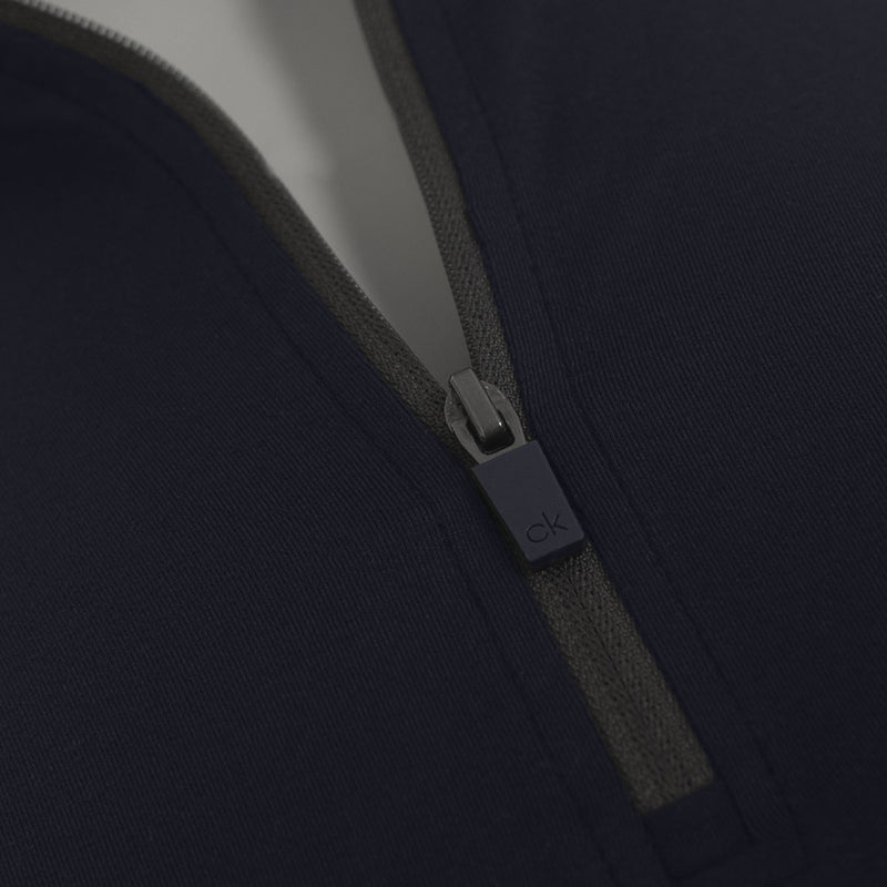 Calvin Klein Newport 1/2 Zip Pullover - Navy