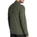 Calvin Klein Newport 1/2 Zip Pullover - Olive Green Marl