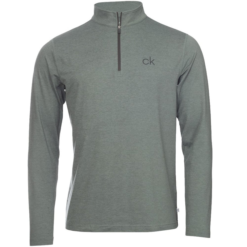 Calvin Klein Newport 1/2 Zip Pullover - Sage Marl