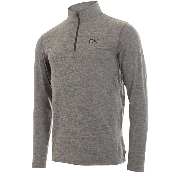 Calvin Klein Newport 1/2 Zip Pullover - Silver