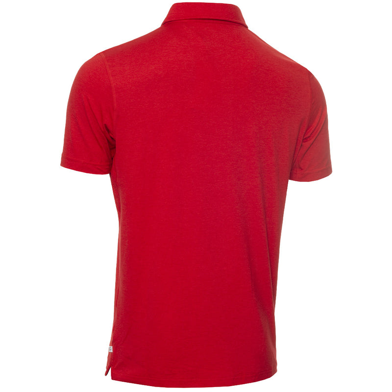 Calvin Klein Newport Polo Shirt - Power Red Marl