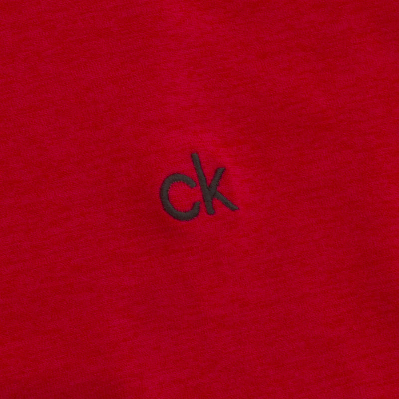 Calvin Klein Newport Polo Shirt - Power Red Marl