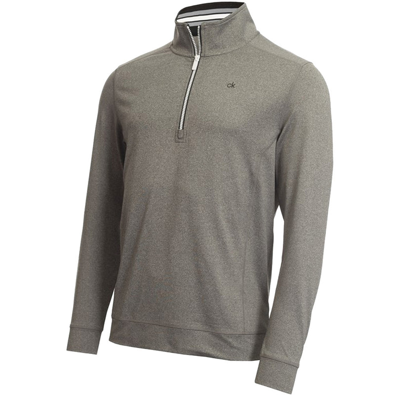 Calvin Klein Orbit 1/2 Zip Pullover - Silver Marl