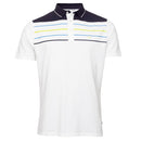 Calvin Klein Pacific Grove Polo Shirt - White/Navy