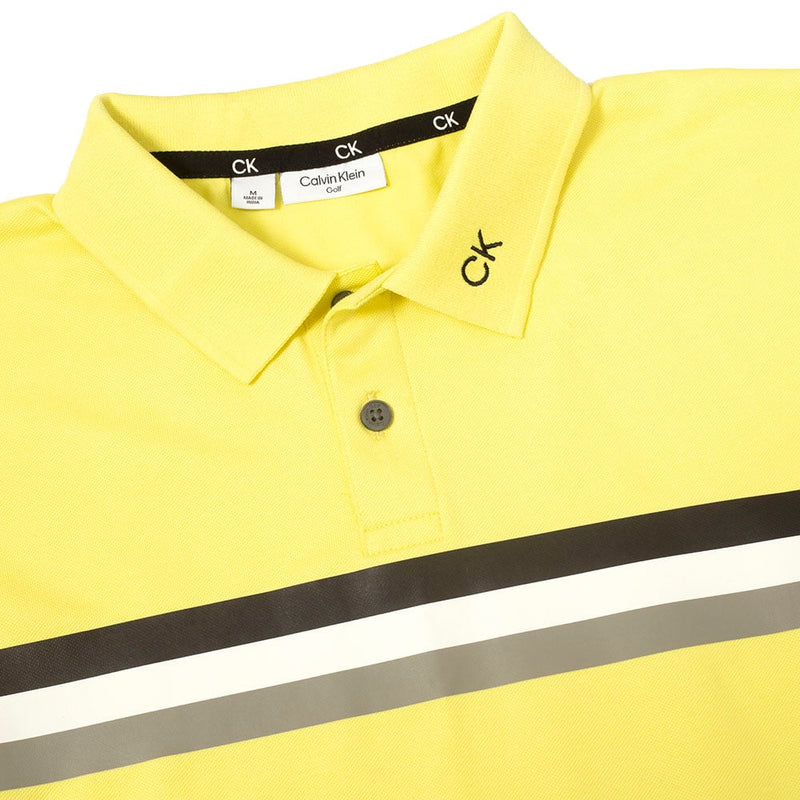 Calvin Klein Parker Polo Shirt - Acid Yellow