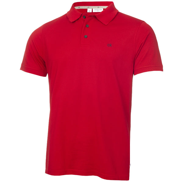 Calvin Klein Planet Polo Shirt - Red
