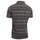 Calvin Klein Shadow Stripe Polo Shirt - Charcoal Marl