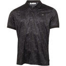 Calvin Klein Tie Dye Print Polo Shirt - Black