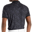 Calvin Klein Tie Dye Print Polo Shirt - Black