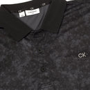 Calvin Klein Tie Dye Print Polo Shirt - Black