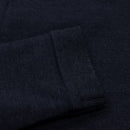 Calvin Klein Trinity Long Sleeve Polo Shirt - Navy Marl