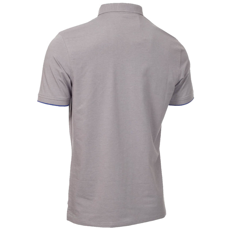 Calvin Klein Trinity Short Sleeve Polo Shirt - Grey Marl