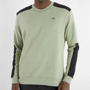 Calvin Klein Walker Crew Neck Sweater - Cameo Green