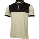 Calvin Klein Whitman Zipped Polo Shirt - Cameo Green