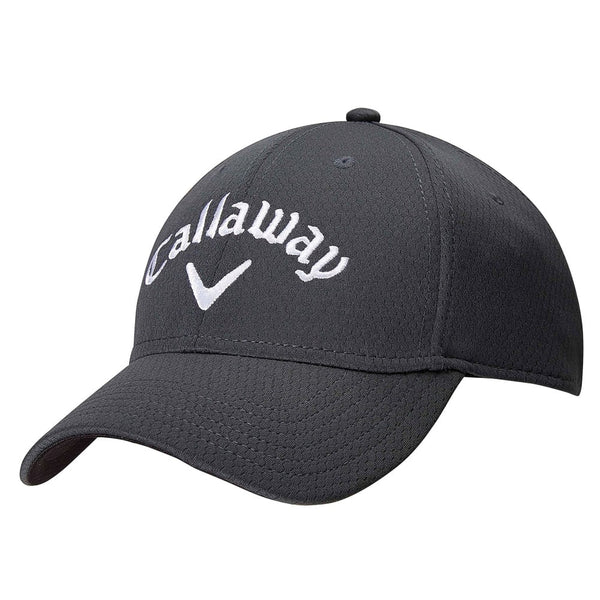 Callaway Side Crested Structured Hat - Charcoal