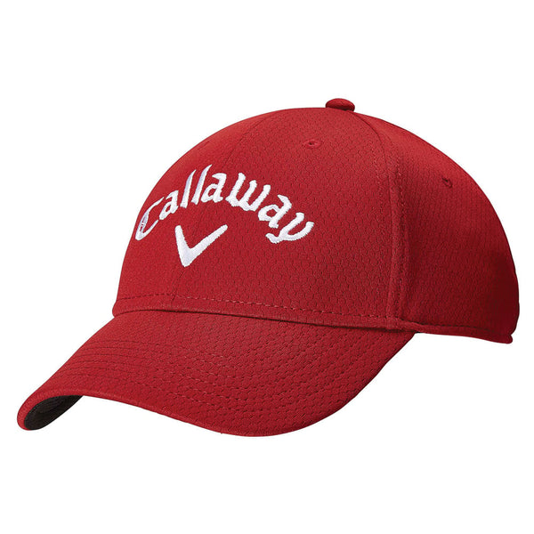 Callaway Side Crested Structured Hat - Red