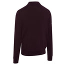 Callaway  1/4 Zip Blended Merino Odyssey Sweater - Dark Italian Plum