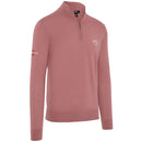 Callaway 1/4 Zip Blended Merino Sweater - Mesa Rose