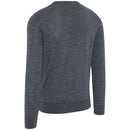 Callaway Crew Neck Merino Mix Sweater - Steel Heather