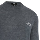 Callaway Crew Neck Merino Mix Sweater - Steel Heather