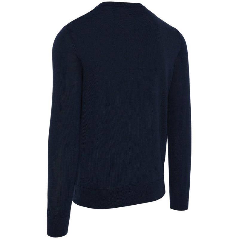 Callaway Crew Neck Merino Mix Sweater - Navy Blue